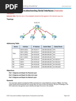 2.1.2.5 Packet Tracer - Troubleshooting Serial Interfaces - ILM