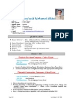 Mohamed Saed CV