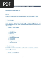 Zenab, Chem and Physc Changes 2