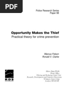 Opportunity Makes The Thief: Practical Theory For Crime Prevention