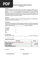 Activity Design SK Special Election