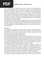 Reglamento Gran DT PDF