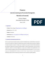 Macroeconomía para Países Emergentes - 2018