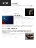 Definición Deasteroide