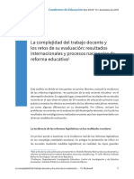 Elsie Rockwell La Complejidad Del Trabajo Docente y Evaluacion