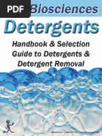 Handbook & Selection Guide To Detergents & Detergent Removal