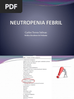 Neutropenia Febril Pediatria - TORRES SALINAS Carlos Hugo