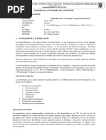 Informe de Actividades Del 1° Quimestre 17-18