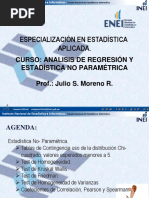 Estadistica - Aplicada - Regresion - No - Parametrica - ENEI - Clase1-Imp PDF