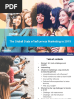 Talkwalker The Global State of Influencer Marketing in 2019