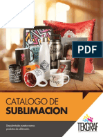 Catalogo de Sublimacion