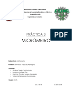 Práctica 3. Micrómetro