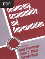 Adam Przeworski, Susan C. Stokes-Democracy, Accountability, and Representation-Cambridge University Press (2012) PDF