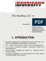 File Handling in C ++