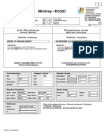 Applications Mindray BS 380 - 2010 10