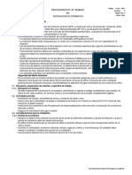 Procedimiento de Trabajo - Enchapes PDF