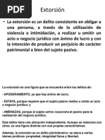 Extorsión y Secuestro Laminas