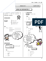 Guia 1 Leyes de Exponentes I