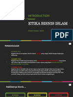 Etika Bisnis Islam