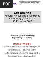 EBS 341-Lab Briefing-19 Feb 2019