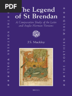 J.S. Mackley - The Legend of ST Brendan - A Comparative Study of The Latin and Anglo-Norman Versions (The Northern World) - Brill Academic Publishers (2008)