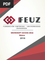 Microsoft Access 2016 Basico PDF