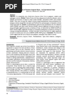 CNS Activity of Myristica Fragrans Houtt - An Expe