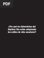 Por Qué Los Adventistas Del Séptimo Día Están Adoptando Los Estilos de Vida Seculares - Fernando Canale