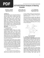 Analysis of Steering Knuckle and Its Shape Optimisation PDF