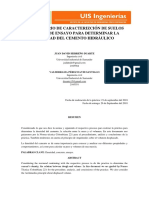 INFORME de Dencidad Del Cemento