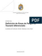 Definicion de Areas de Peligro de Tsunami PDF