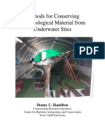 HAMILTON, D. 1999. Methods of Conserving Archaeological Material From Underwater Sites PDF