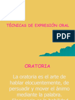 Técnicas de Expresión Oral