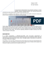 Vernier Caliper: Micrometer