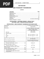 SECTION 6001 Semi-Powershift Transmission