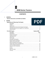 Service Manual - MXM Series Tractors