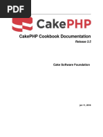 Cake PHP Cookbook