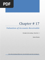 Chapter # 17: Valuation of Accounts Receivable