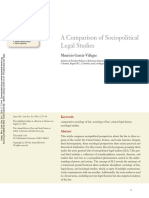 A Comparison of Sociopolitical Legal Studies: Further