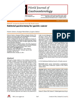 Subtotal Gastrectomy For Gastric Cancer