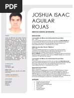 Joshua Isaac Aguilar Rojas