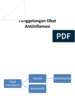 Penggolongan Obat Antiinflamasi Dan Dosis