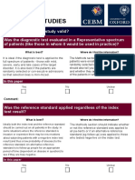 Diagnostic Accuracy Studies