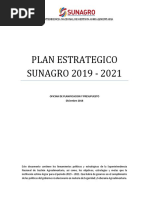 Plan Estrategico 2019 - 2021