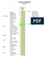 Estructura de Costos