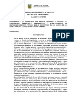 Reglamento de Ordenanza Aridos y Peetreos