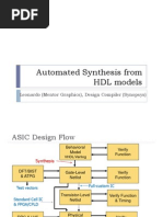 VHDL 6 Synthesis With VHDL Leonardo