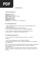 Curriculum Vitae Bruno Raimundo Mulhaisse en Version