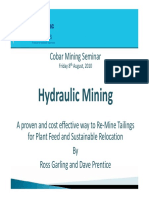 Cobar 1540 Ross Garling Hydraulic Mining