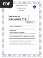 Informe de Lab 2 - Pendulo Simple